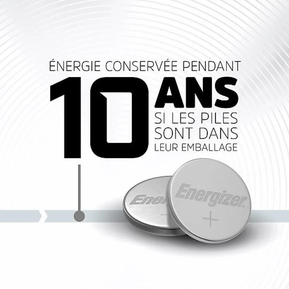 Pack de 2 - Energizer Pile Alcaline LR54, pack de 2 Piles