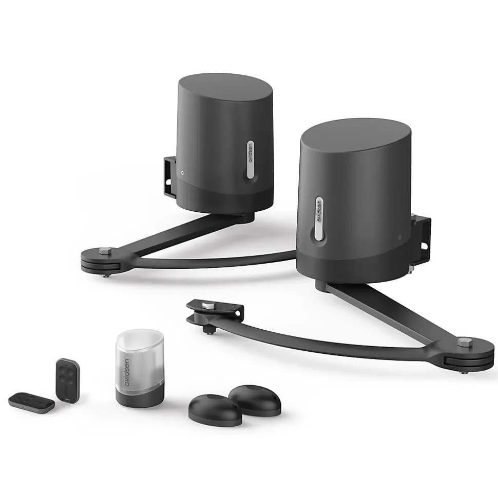 Pack motorisation portail battant solaire et Visiophone sans fil 100% solaire