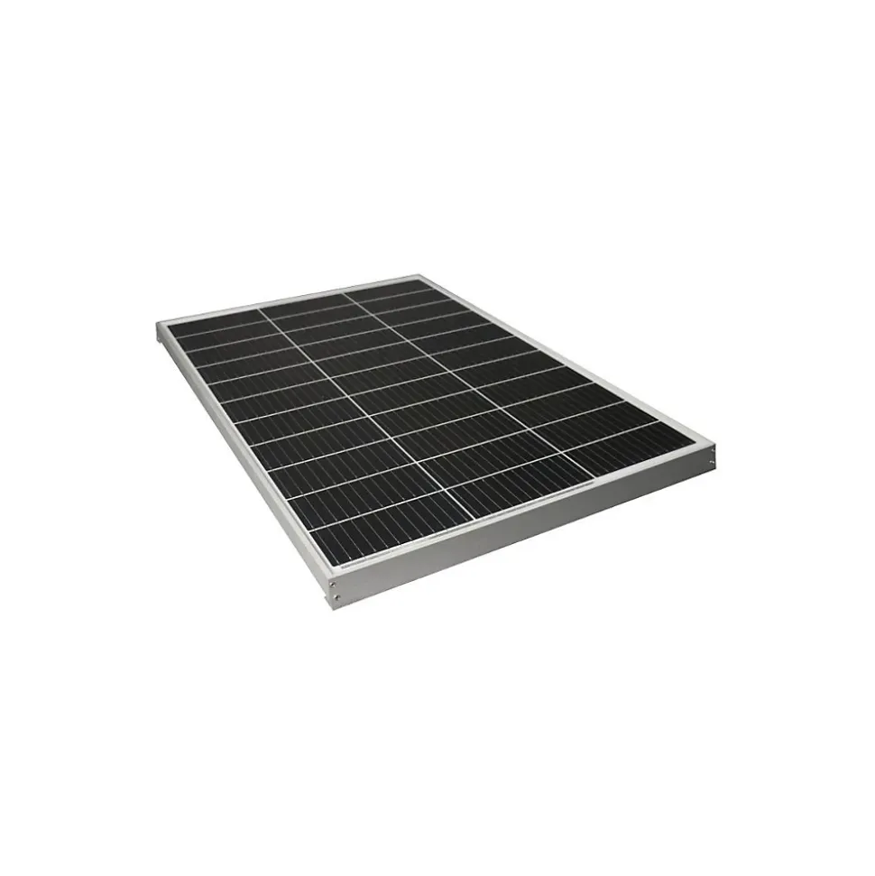 PACK Panneau Solaire 130W Monocristallin + Régulateur Solaire MPPT LCD 10A+ Kit Colle EZA