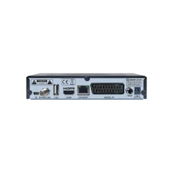 Pack Parabole Satellite Fibre Composite Blanche 85cm + LNB Single + VEGA 3 Récepteur TV satellite Full HD + Carte HDSAT