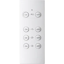 Pack 3 prises + 1 télécommande d'éclairage intérieur 3kW