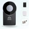 Pack serrure connectée locky-4 smart lock 2.0 + clavier sans fil + passerelle + cylindre ajustable