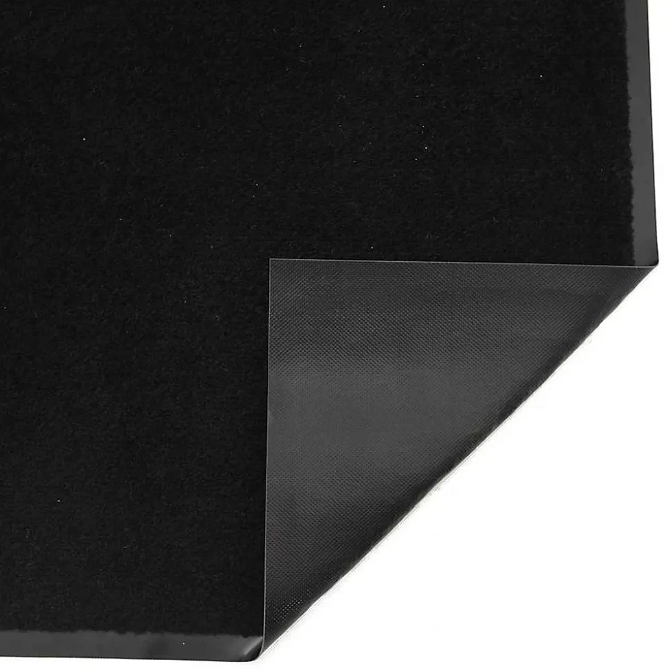 Paillasson noir 60x90 cm vidaXL