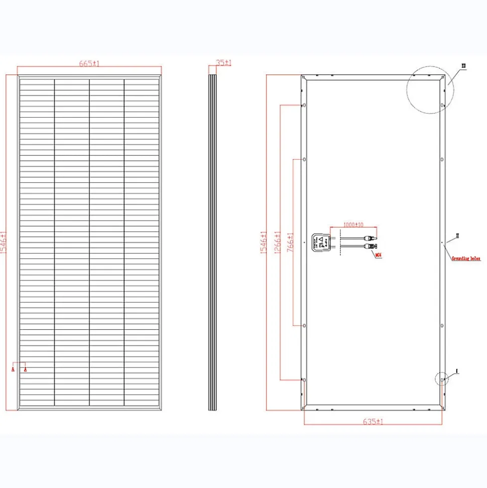 Panneau solaire Série Blackwell 200W