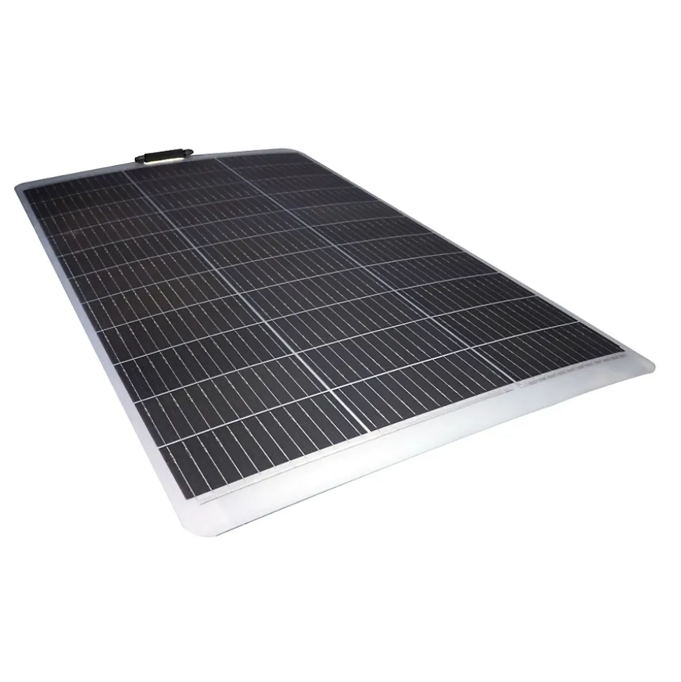 Panneau Solaire 100W SEMI-FLEX Technologie PERC Camping-car EZA