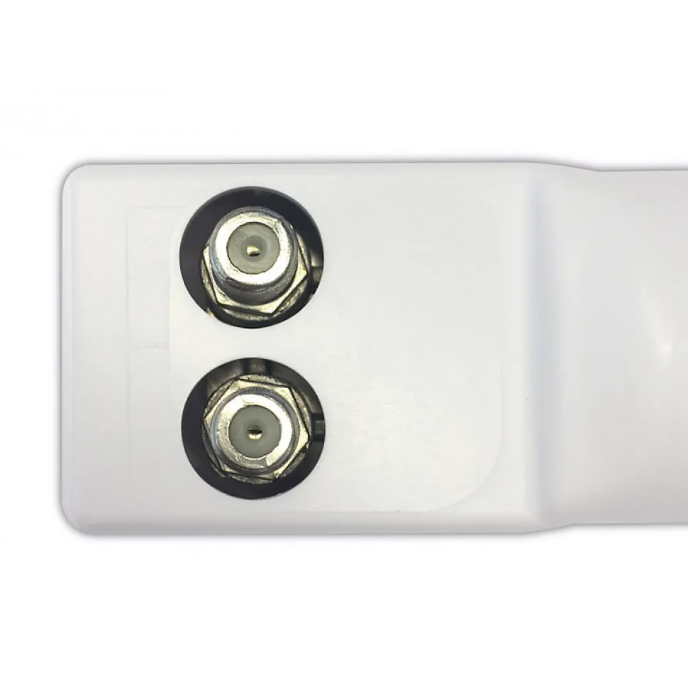 Parabole plate à double sortie - LNB twin intégrée