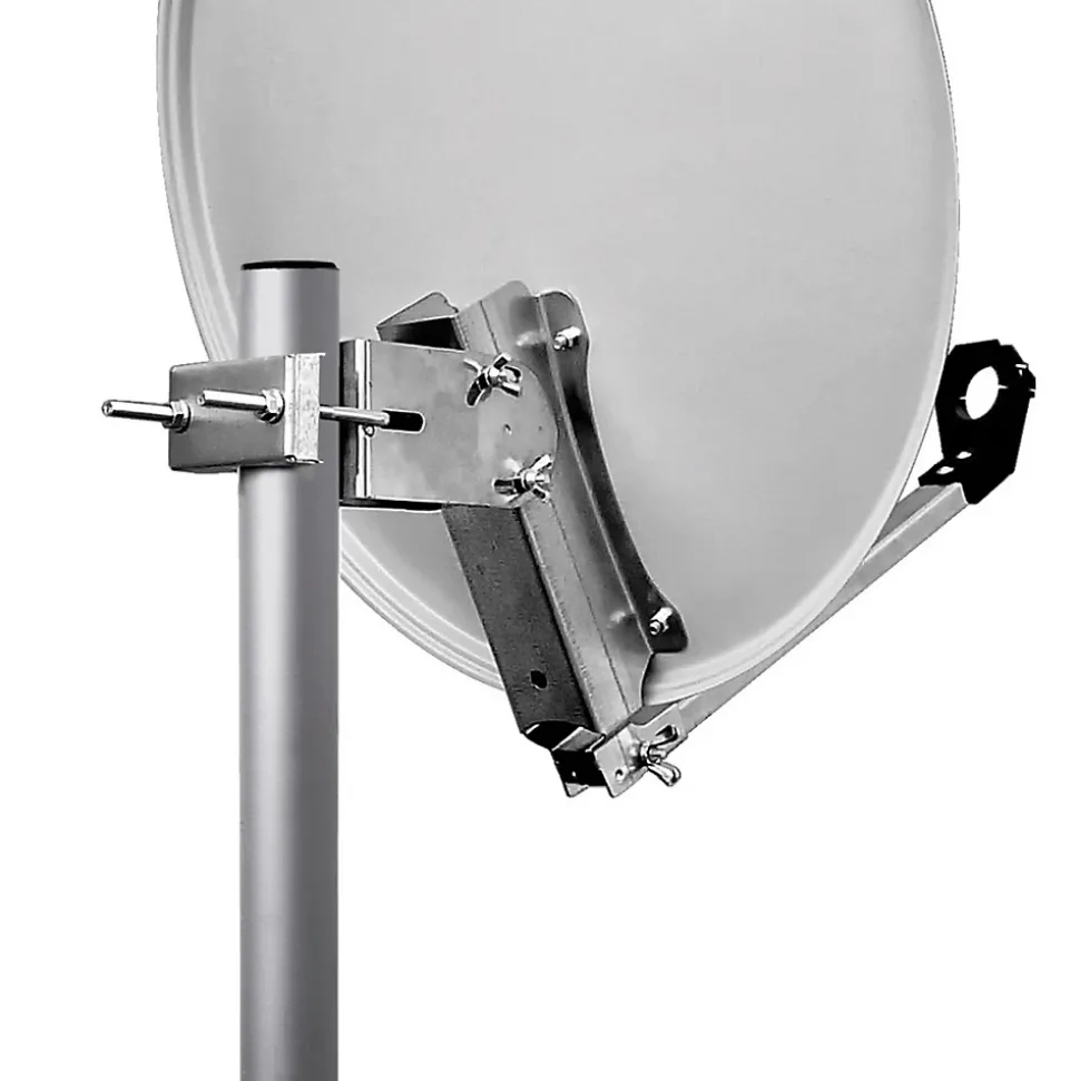 Parabole satellite acier 60cm avec Support LNB en Acier Galvanisé HDSAT