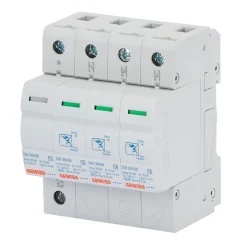 Parafoudre triphasé + neutre 40 kA - Type 2 - 4 modules - GEWISS - GWD6419