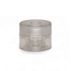 Passe-Câble Transparent en Plastique pour Câbles Textiles Esthétique Décoration Intérieure et Montage Facile