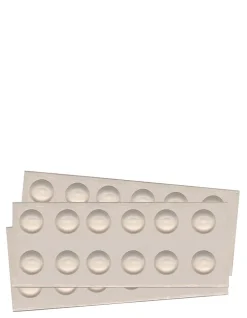 Patin bumper antichoc rond transparent Scotch ø8 mm, lot de 16
