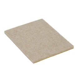 Patin en feutre auto-adhésifs Diall 80 x 100 mm x 1, beige