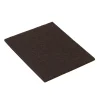 Patin en feutre marron Diall 80 x 100 mm