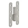 Paumelle de Paris porte d'entrée / d'intérieur, 110x55x2.5mm, inox, gauche - THIRARD