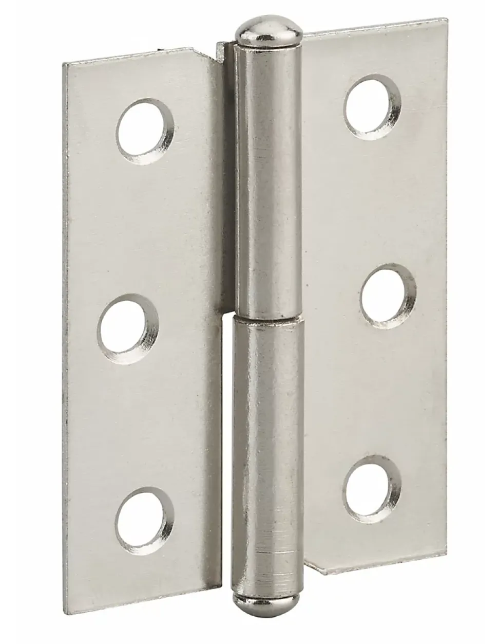 Paumelle de porte de meuble / porte légère, 50x40mm, acier, droite - THIRARD