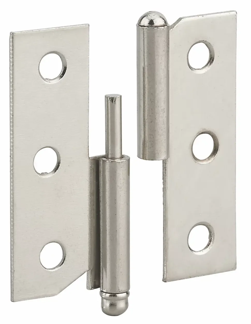 Paumelle de porte de meuble / porte légère, 50x40mm, acier, gauche - THIRARD