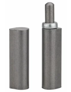 Paumelle de porte d'entrée / d'intérieur à souder, acier, H.160mm, roulement à billes - THIRARD