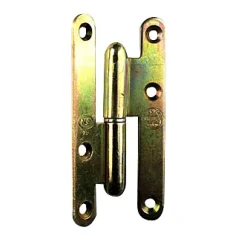 Paumelle droite bronze QCL 140 x 60 mm
