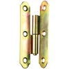 Paumelle espagnole droite bichromatée 80 x 45 mm