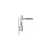 Paumelle fiche diamètre 13mm hauteur 68mm époxy blanc - MONIN - 654000