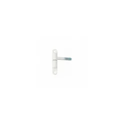 Paumelle fiche diamètre 13mm hauteur 68mm époxy blanc - MONIN - 654000