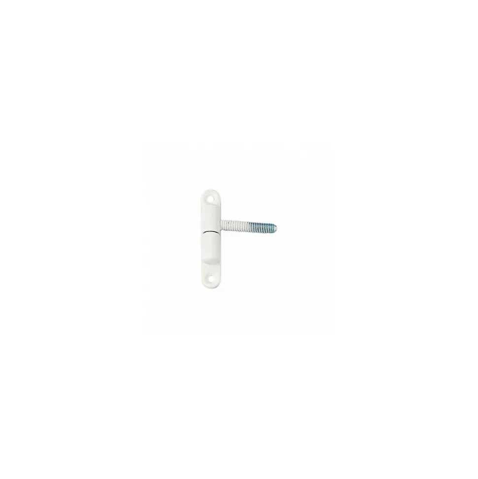Paumelle fiche diamètre 13mm hauteur 68mm époxy blanc - MONIN - 654000