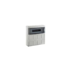 Pcsn18pt - Coffret Pour Prise étanche Ip65 - Prédécoupage 8 Prises - 1 Rangée De 18 Modules - Ide Star