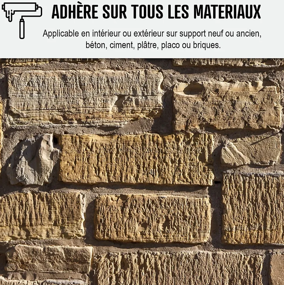 Peinture anti humidité mur humide salle de bain - ARCASCREEN - 10 L (jusqu'à 40 m²) - ARCANE INDUSTRIES