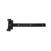 Penture bout carré acier noir Afbat L.500 mm