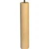 Pied cylindrique ø50 x 360 mm en hêtre