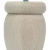 Pied de lit boule H. 80 mm x ø58 mm brut