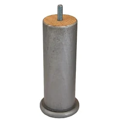 Pied de lit design H. 150 mm x ø 50 mm