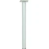 Pied de table Diall ø3 x H. 80 cm blanc