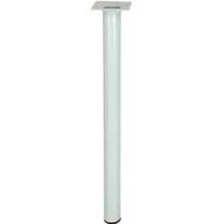 Pied de table Diall ø30 x H. 350 mm blanc