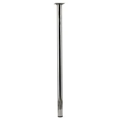 Pied de table Diall ø30 x H. 700 mm chrome