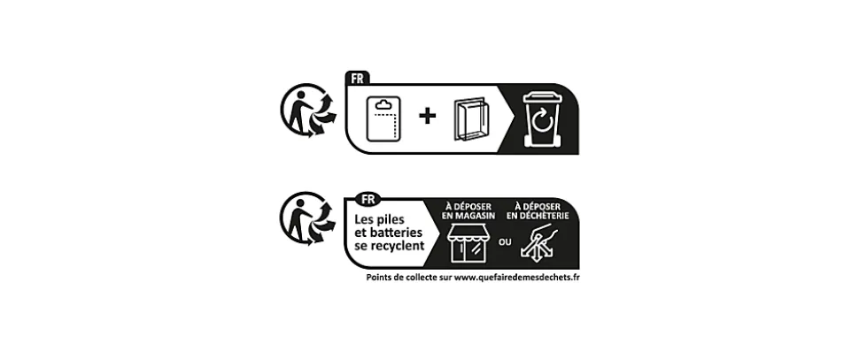 Pile alcaline AAA (LR03) Diall, lot de 4