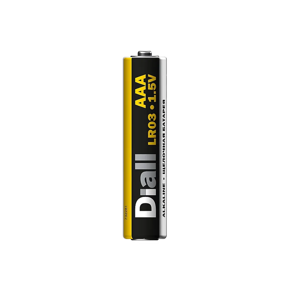 Pile alcaline AAA (LR03) Diall, lot de 8