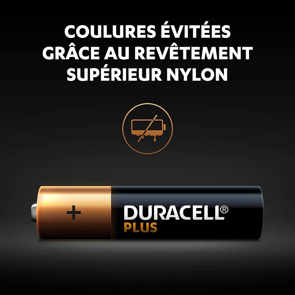 Pile alcaline AAA (LR03) Duracell Plus, lot de 6