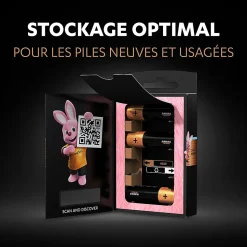 Pile alcaline AA (LR6) Duracell Optimum, lot de 5