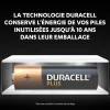 Pile alcaline AA (LR6) Duracell Plus, lot de 6
