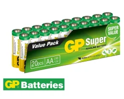 Pile alcaline AA / LR6 - 1.5V (pack de 2)