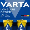 Pile alcaline C LR14 Varta Longlife Power, lot de 2