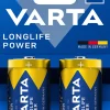 Pile alcaline D LR20 Varta Longlife Power, lot de 2