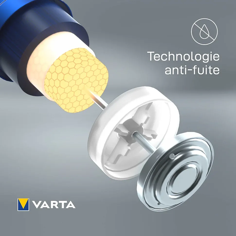 Pile alcaline 9V (PP3) Varta Long-life Power