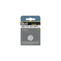 Pile au lithium CR2450 Diall, lot de 1