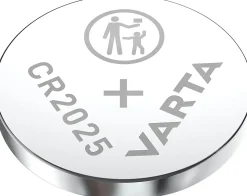 Pile au lithium CR2025 Varta, lot de 5