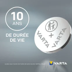 Pile au lithium CR2025 Varta, lot de 5