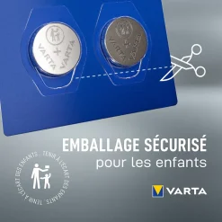 Pile au lithium CR2025 Varta, lot de 5