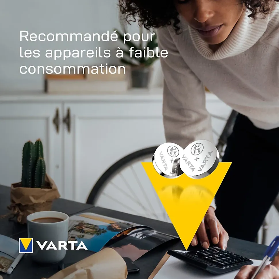 Pile au lithium CR2025 Varta, lot de 5