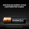 Pile rechargeable AA (LR6) Duracell 2500Mah, lot de 4