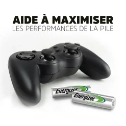 4 Piles AA LR6 rechargeables accu Power Plus Energizer
